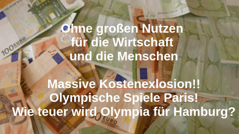Kostenexplosion: Milliarden-Desaster Olymische Spiele Paris – Was kostet Olympia für Hamburg?