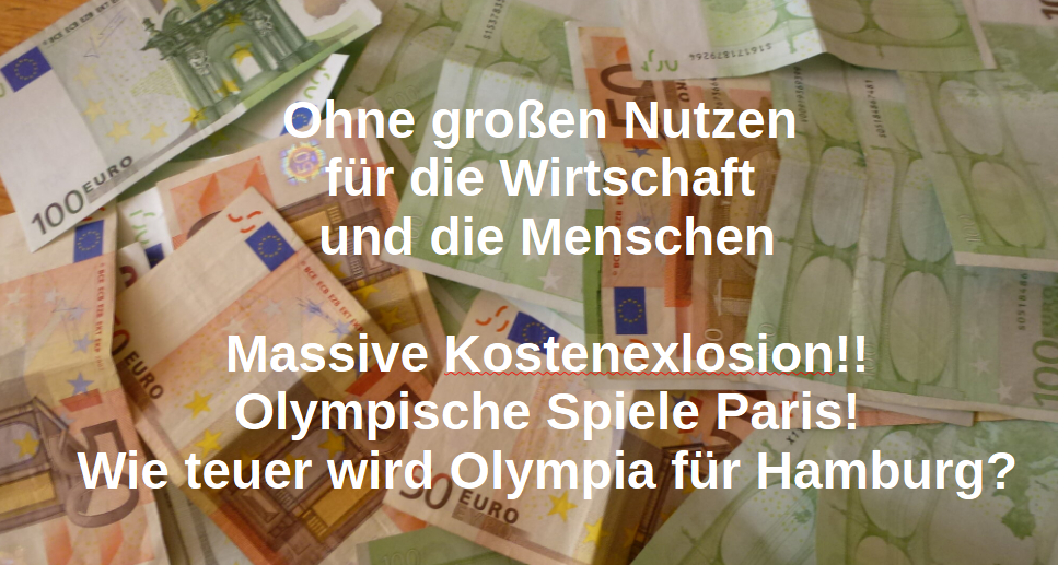 Kostenexplosion: Milliarden-Desaster Olymische Spiele Paris – Was kostet Olympia für Hamburg?