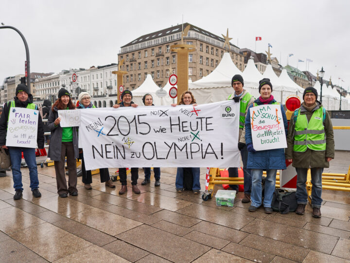BUND Hamburg: Olympia-Bewerbung – Unklare Sportstätten-Konzepte und Risiko massiver Flächenversiegelung