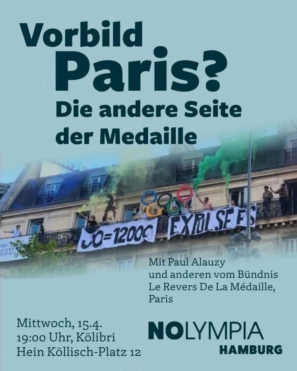 Olympia in Hamburg? Vorbild Paris? Die andere Seite der Medaille