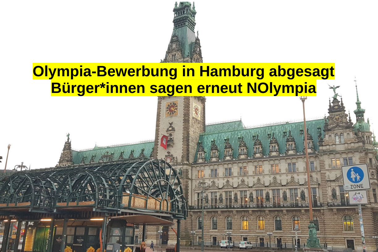 NOlympia-Hamburg: „Zu Sachlichkeit und demokratischem Verhalten zurückfinden und Breitensport stärken“